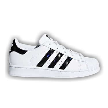 Adidas superstar black holographic shop