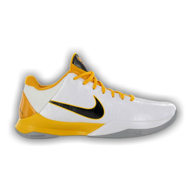 Nike zoom Kobe 5 ホワイト/ゴールド シューズ Nike Men's Kobe V 5 Protro Big Stage White Metallic Gold