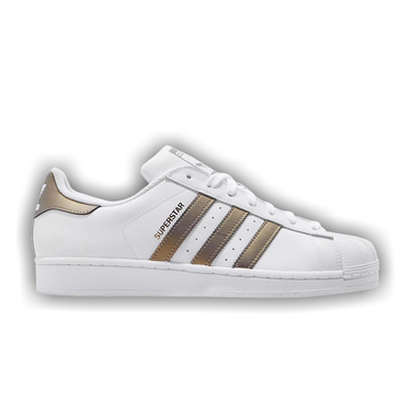 Buy Adidas Superstar 'White Gold Metallic' - D98001 | GOAT