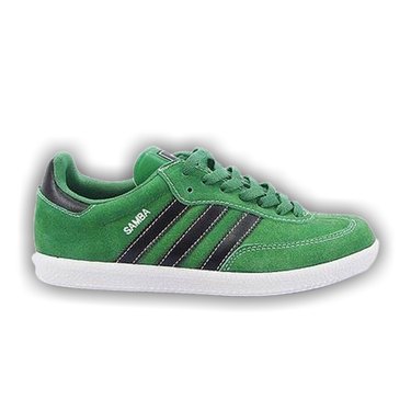 adidas gazelle silver green womens Used Adidas Samba OG Shoes Youth Size 4.5