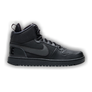 nike court borough triple black