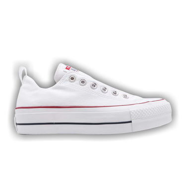 Size 11.0 Wmns Chuck Taylor All Star Lift Slip Ox White
