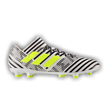 Buy Nemeziz Messi 17.3 FG White Black Solar S80599 GOAT