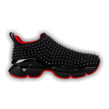 Buy Christian Louboutin Spike Sock Black 1190270 GOAT CA