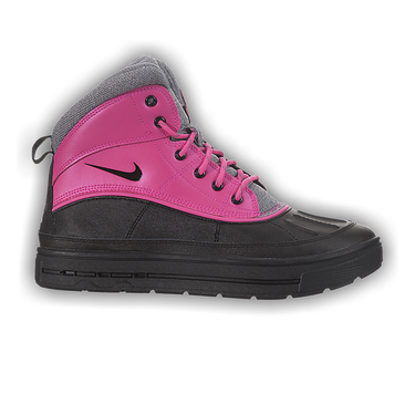 acg boots pink and grey