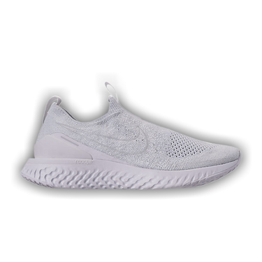 nike epic phantom react flyknit white
