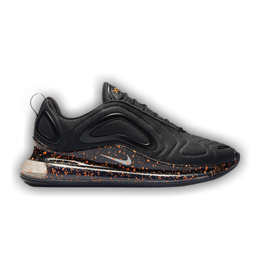 nike air max 720 black orange speckle