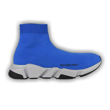 Buy Balenciaga Speed Trainer Mid Blue 530349 W05G0 4307 GOAT