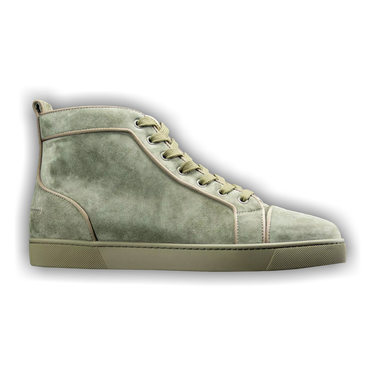 Buy Christian Louboutin Louis Orlato Flat Calf 'Green Pepper' - 3161213 |  GOAT