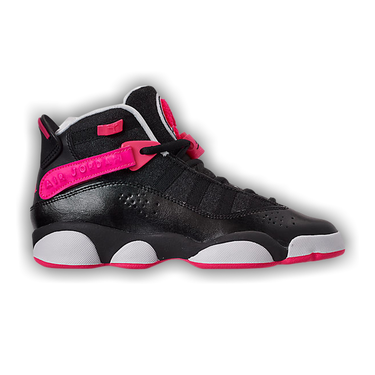Pink and black jordan 6 rings outlet