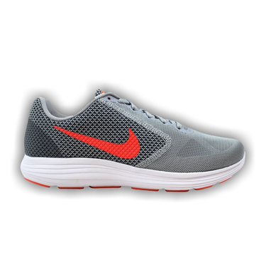 nike revolution grey orange