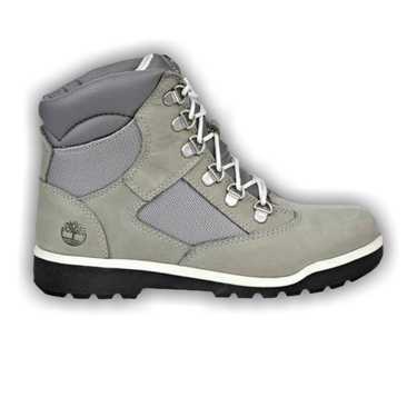 Gray timberland field boots deals