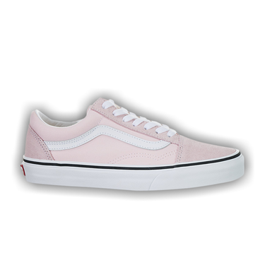 White and clearance pink vans