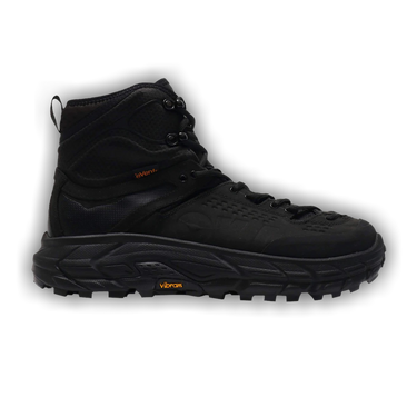 靴 HOKA ONE ONE M TOR ULTRA HI 2 WP Black Hoka Tor Ultra Hi 2 WP - Black – Kith