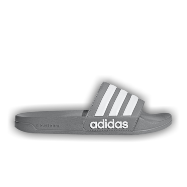 Buy Adilette CloudFoam Slides Grey B42212 GOAT