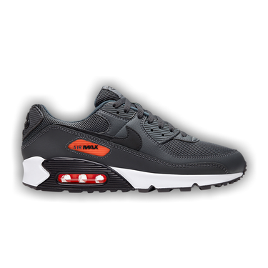 Nike air max 90 iron grey/total orange/black shop