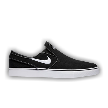 Buy Zoom Stefan Janoski Slip Canvas SB Black White 831749 010 GOAT