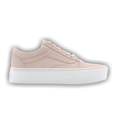 Vans sepia rose old skool platform top