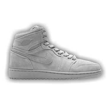 Jordan 1 retro hotsell high grey suede