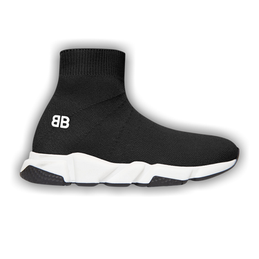 あや　BALENCIAGA スピード 24cm バレンシアガ スピードトレーナー ニット スニーカー 24.0cm