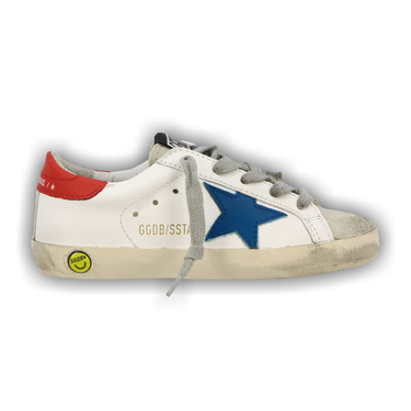 Golden goose red white and blue clearance
