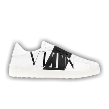 Buy Valentino Star Open Low 'Logo Print - White' - S0830PEX A01 | GOAT
