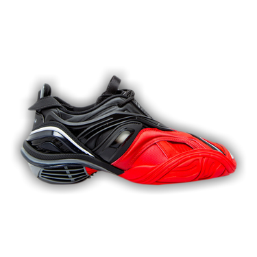 靴 balenciaga tyrex 41 red black Balenciaga Drops Tyrex Sneaker in 