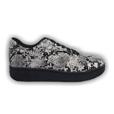 A BATHING APE Python snake design スニーカー A BATHING APE®】パイソン柄を纏った新作BAPESTA™が3月14日に