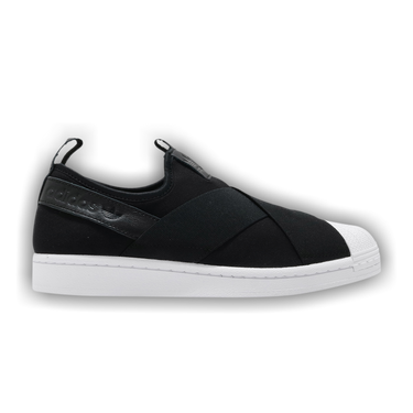 Adidas superstar slip on w black outlet