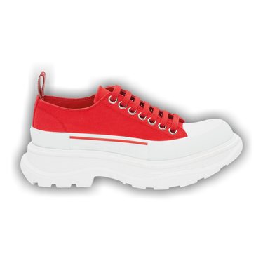 Buy Alexander McQueen Tread Slick Lace Up 'Lust Red
