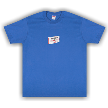 Buy Supreme Luden s Tee Royal FW18T44 ROYAL GOAT