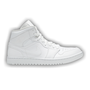 Air jordan 1 sales retro mid triple white