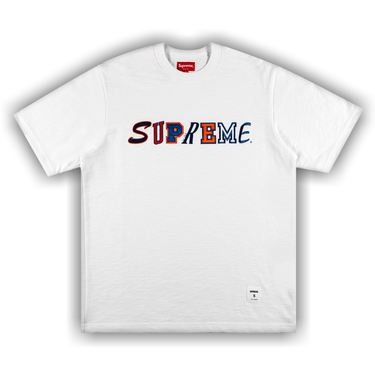 Tシャツ・カットソー Supreme Collage Logo S/S ss Top AW FW 20 WEEK 1 Supreme Collage Logo S S Top (FW20) - $78