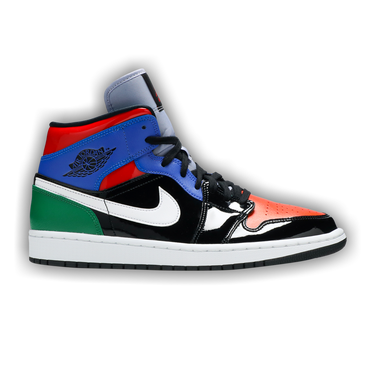 Buy Wmns Air Jordan 1 Mid SE 'Multi Patent' - CV5276 001 | GOAT