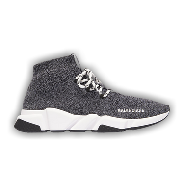 Buy Balenciaga Speed Lace Up Trainer 'Noir Blanc' - 587289