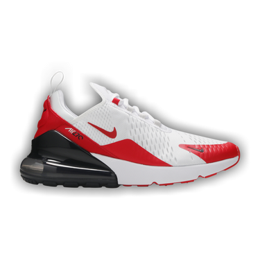 nike air max 270 white and university red