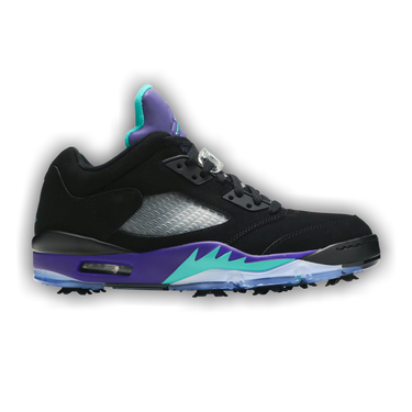 Buy Air Jordan 5 Low Golf Black Grape CU4523 001 GOAT