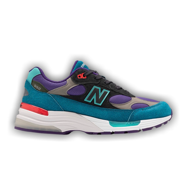 New balance ☆ made in USA M992TC Turquoise×Purple 口コミ・レビュー｜New balance ☆ made in USA M992TC