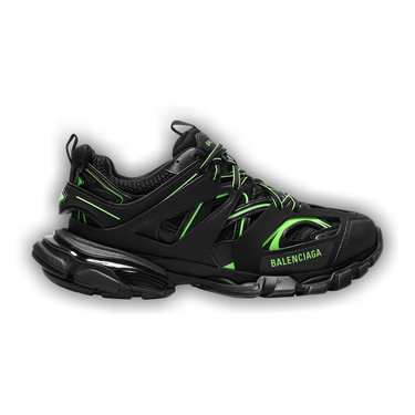 Balenciaga track hotsell black blue green