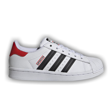 Adidas Run DMC x Superstar Little Kids 50th Anniversary White Kid s Size 10.5