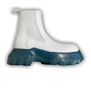 Buy Rick Owens Wmns Mega Bozo Tractor Beetle 'Chalk White Blue