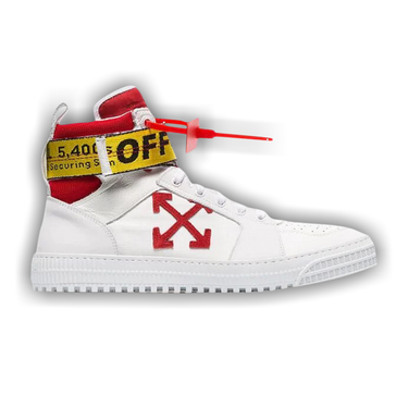 Buy Off White Industrial Belt High White Red OMIA102R19800001 0120 GOAT