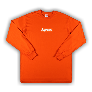 Supreme box logo orange new arrivals