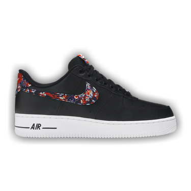 nike air force 1 black floral