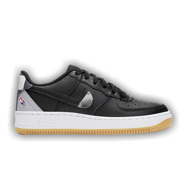 Nike air force 1 black wolf grey online
