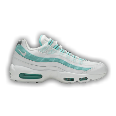 White and baby blue air max 95 top