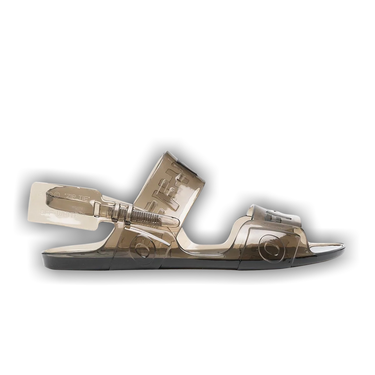 Off white jelly sandals clearance
