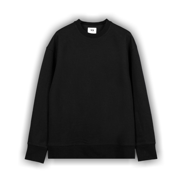 Buy Y-3 3 STP Terry Crew Sweatshirt 'Black' - H16333 | GOAT