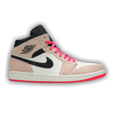 Jordan 1 mid crimson hyper pink store