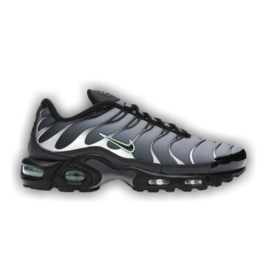 nike air max plus black particle grey vapour green